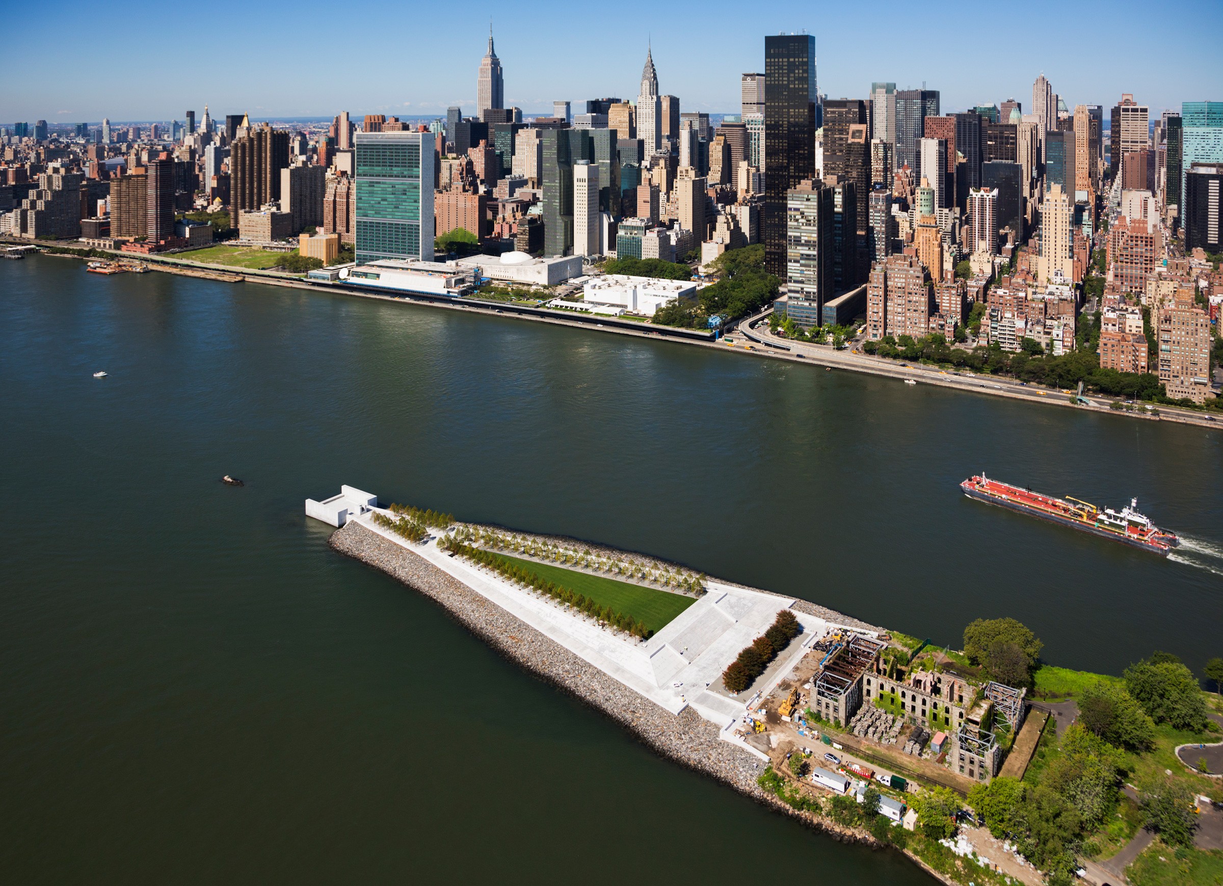 Franklin D. Roosevelt Four Freedoms Park - Mitchell Giurgola